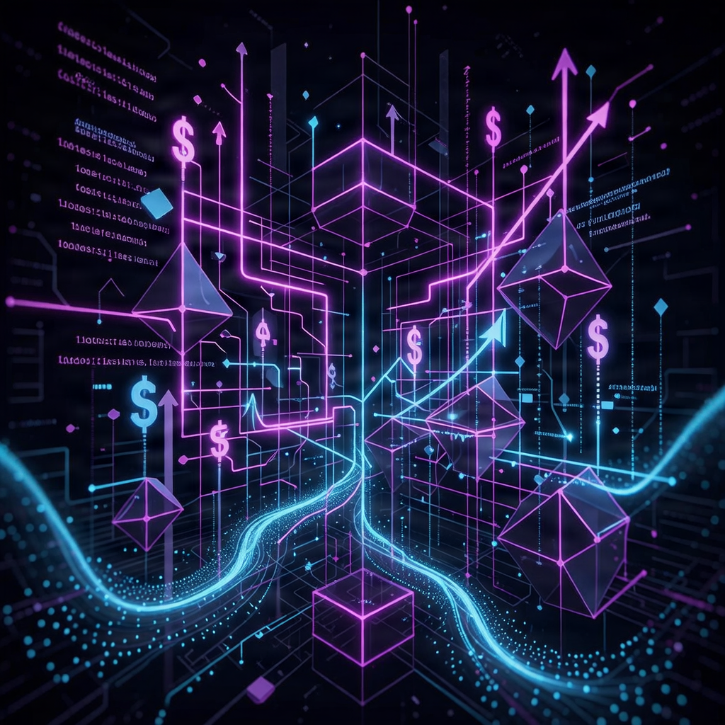 Trading Strategy Chart Visualizing Market Analysis Data